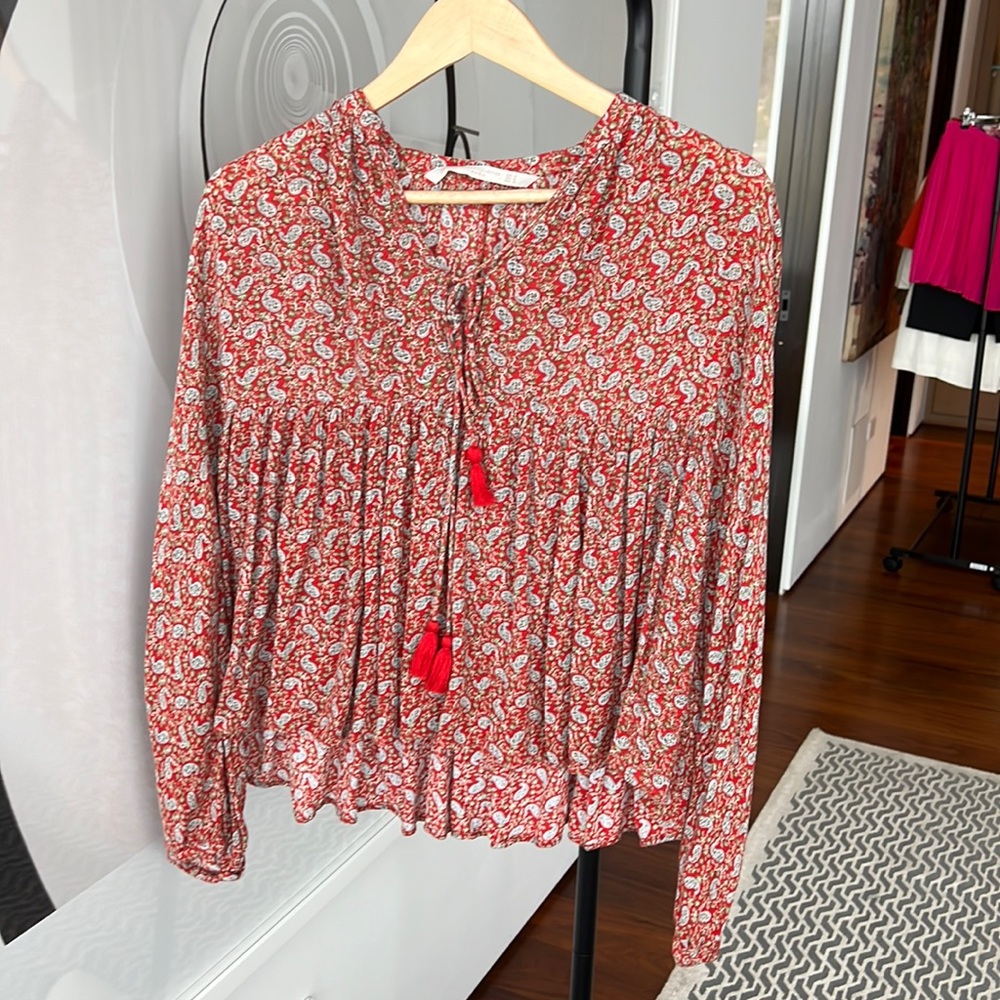 ZARA Hippie Shirt - Medium